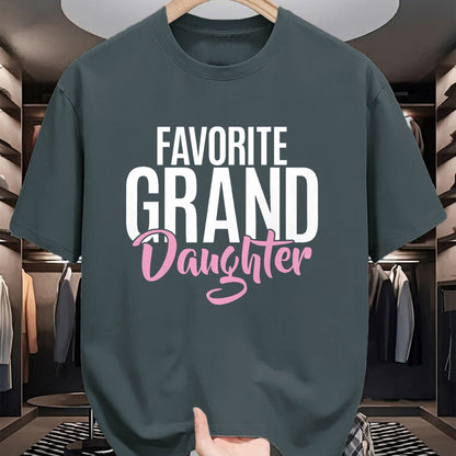 Best Grandma Shirt, Proud Grandma Unisex T-Shirt/Hoodie/Sweatshirt HLT00 - Favorite Granddaughter T-Shirt