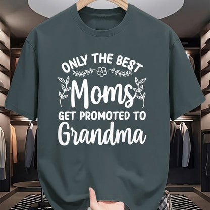 Best Grandma Shirt, Proud Grandma Unisex T-Shirt/Hoodie/Sweatshirt HLT00 - Grandma Art For Women Mom Promoted To Grandmother Grandma T-Shirt