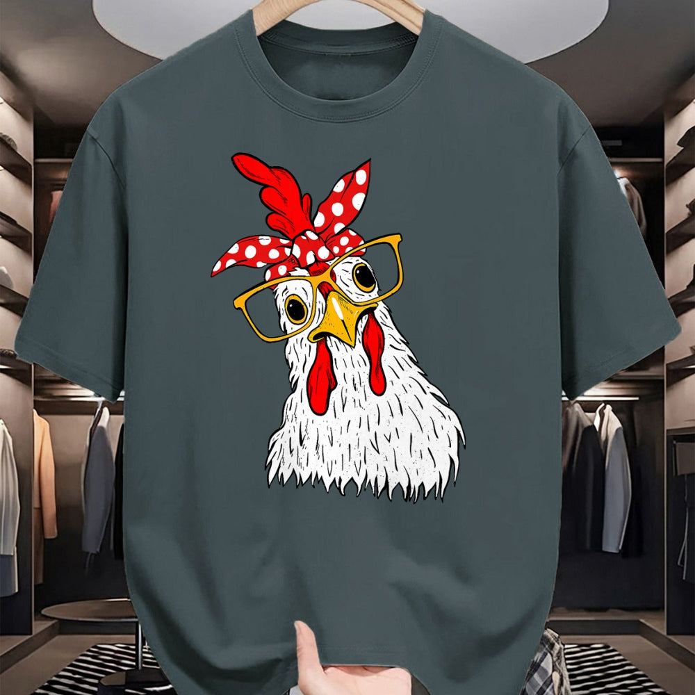 Best Farmer Life Shirt, Funny Farmer UnisexT-Shirt/Hoodie/Sweatshirt HLT00 - Chicken Bandana Girl - Poultry Owner Rancher Farmer Backyard T-Shirt
