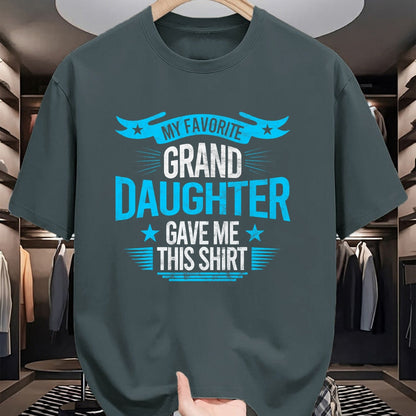 Best Grandma Shirt, Proud Grandma Unisex T-Shirt/Hoodie/Sweatshirt HLT00 - My Favorite Granddaughter Gave Me Grandparent T shirt gift T-Shirt