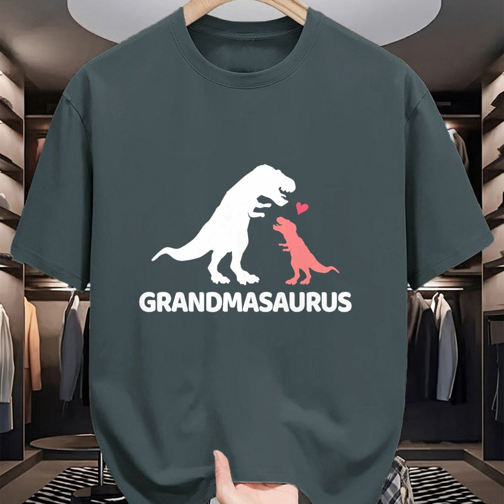 Best Grandma Shirt, Proud Grandma Unisex T-Shirt/Hoodie/Sweatshirt HLT00 - Grandmasaurus grandma dinosaur T-Shirt (1)