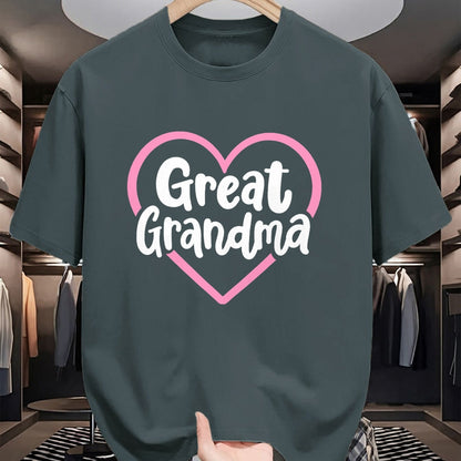 Best Grandma Shirt, Proud Grandma Unisex T-Shirt/Hoodie/Sweatshirt HLT00 - Great Grandma Great Grandmother T-Shirt