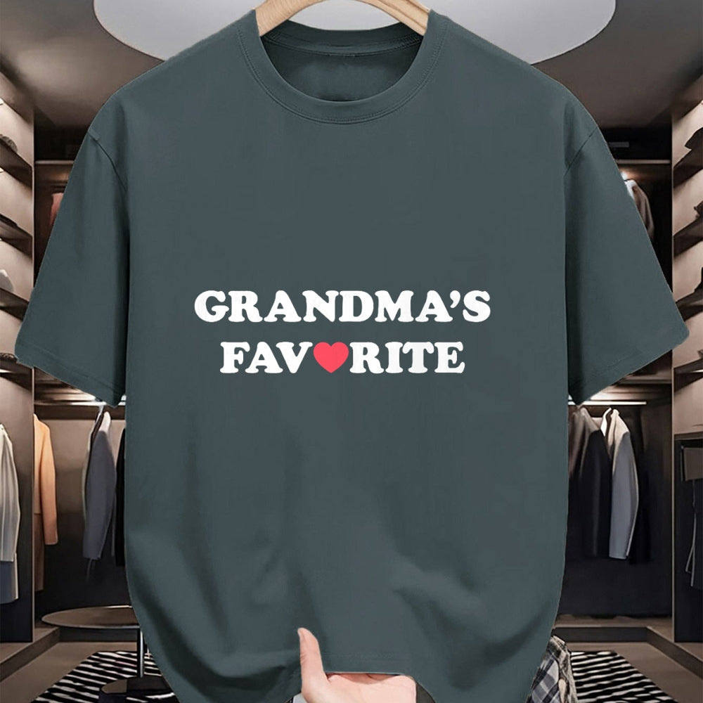 Best Grandma Shirt, Proud Grandma Unisex T-Shirt/Hoodie/Sweatshirt HLT00 - Grandma's Favorite T-Shirt
