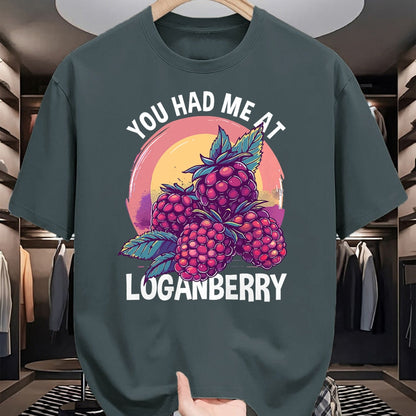 Best Farmer Life Shirt, Funny Farmer UnisexT-Shirt/Hoodie/Sweatshirt HLT00 - Berry Enthusiast Gardener You Had Me At Loganberry T-Shirt