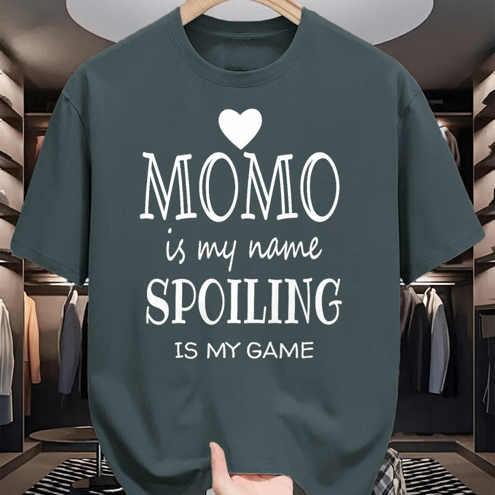 Best Grandma Shirt, Proud Grandma Unisex T-Shirt/Hoodie/Sweatshirt HLT00 - Momo Is My Name Special Grandma T-Shirt