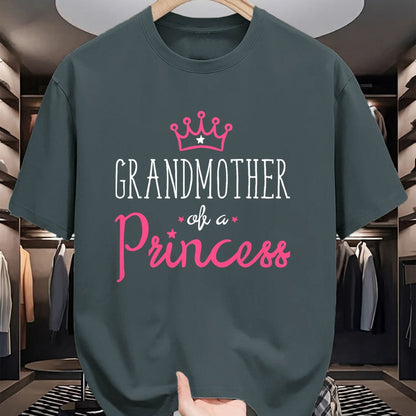 Best Grandma Shirt, Proud Grandma Unisex T-Shirt/Hoodie/Sweatshirt HLT00 - Grandma Granddaughter Shirts Matching Queen Princess T Shirt T-Shirt