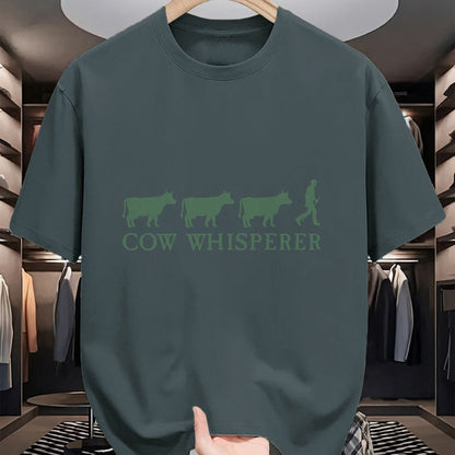 Best Farmer Life Shirt, Funny Farmer UnisexT-Shirt/Hoodie/Sweatshirt HLT00 - Cow Whisperer Funny Farmer Farming Lovers Outfit Men Women T-Shirt