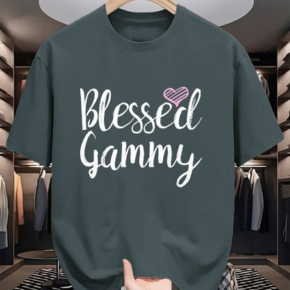 Best Grandma Shirt, Proud Grandma Unisex T-Shirt/Hoodie/Sweatshirt HLT00 - Blessed Gammy T-Shirt - grandma gifts T-Shirt