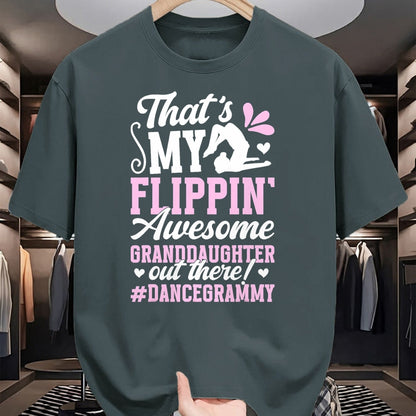 Best Grandma Shirt, Proud Grandma Unisex T-Shirt/Hoodie/Sweatshirt HLT00 - Awesome Granddaughter Dance Grammy Of A Dancer Grammy T-Shirt