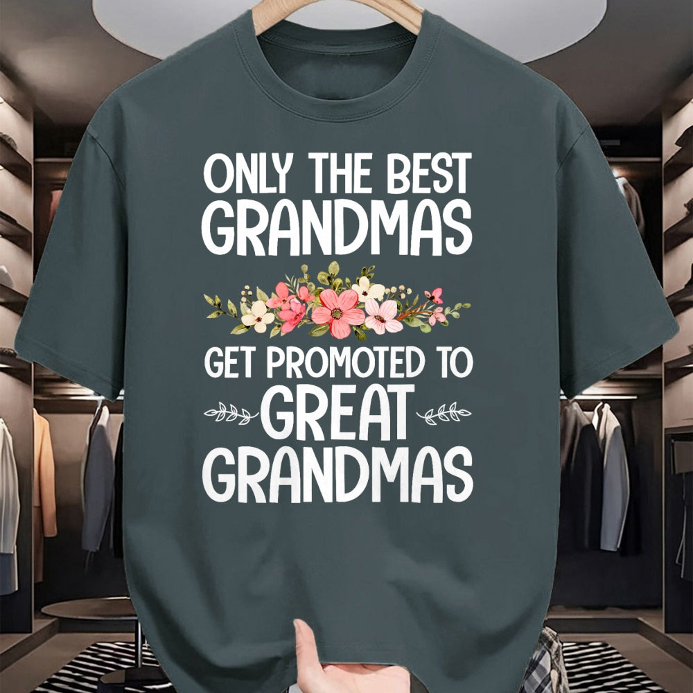 Best Grandma Shirt, Proud Grandma Unisex T-Shirt/Hoodie/Sweatshirt HLT00 - Best Great Grandma Art For Grandma Women Great Grandmother T-Shirt