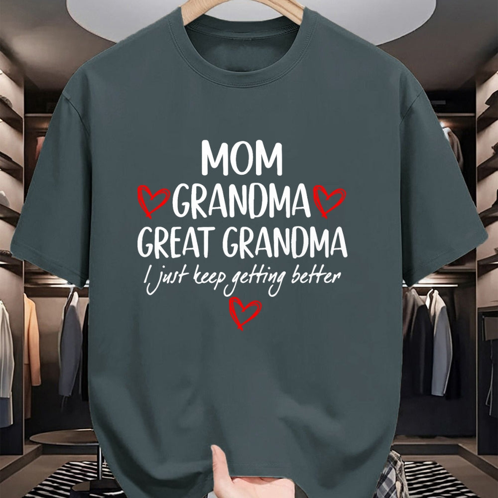 Best Grandma Shirt, Proud Grandma Unisex T-Shirt/Hoodie/Sweatshirt HLT00 - Gifts for Grandma from Grandkids Mom Grandma Great Grandma T-Shirt (1)