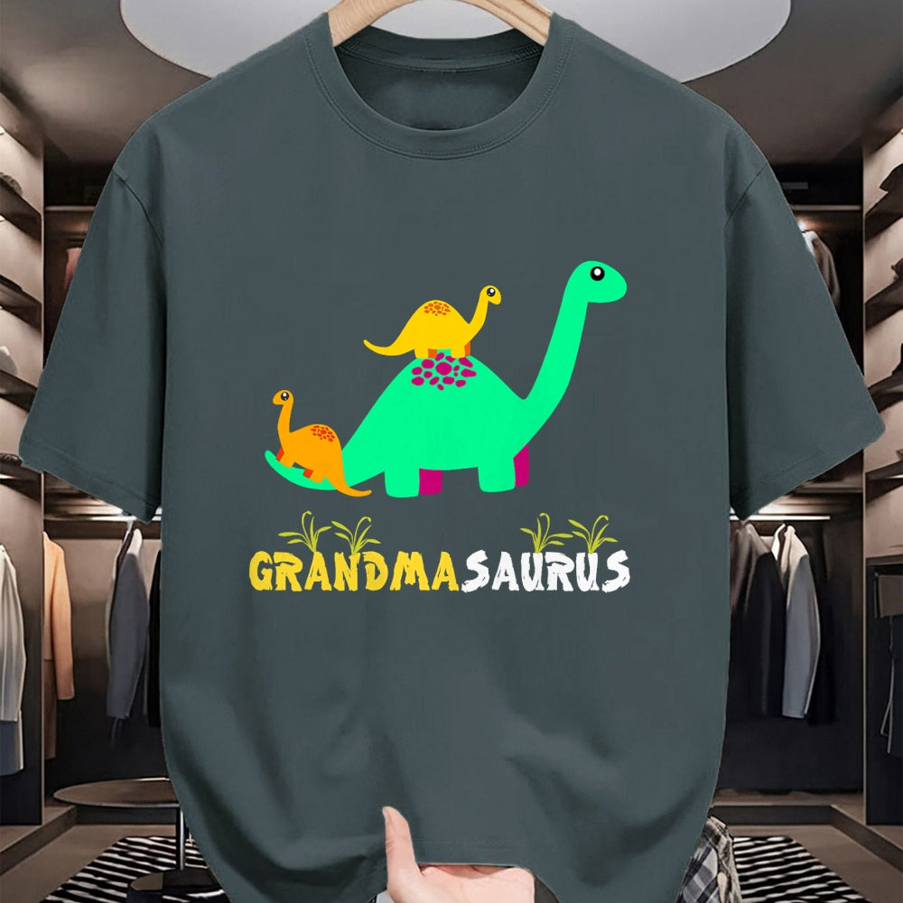 Best Grandma Shirt, Proud Grandma Unisex T-Shirt/Hoodie/Sweatshirt HLT00 - Grandmasaurus Grandma Disnosaur T-Shirt T-Shirt