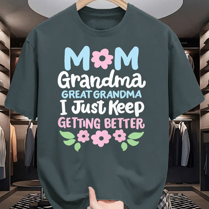 Best Grandma Shirt, Proud Grandma Unisex T-Shirt/Hoodie/Sweatshirt HLT00 - Great Grandma Great Grandmother T-Shirt (1)
