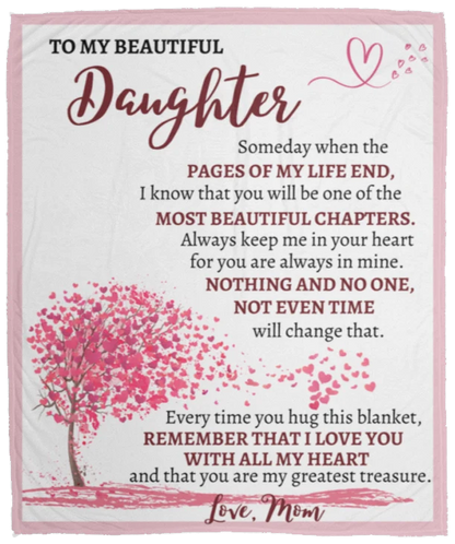 BLANKET FOR DAUGHTER – COMFORT & WARMTH GIFT FROM MOM