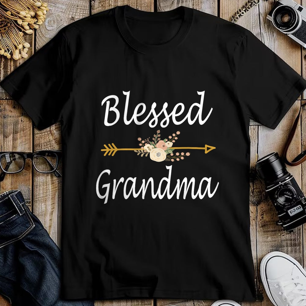 Best Grandma Shirt, Proud Grandma Unisex T-Shirt/Hoodie/Sweatshirt HLT00 - Blessed Grandma Shirt For Women Cute Mothers Day Gifts T-Shirt