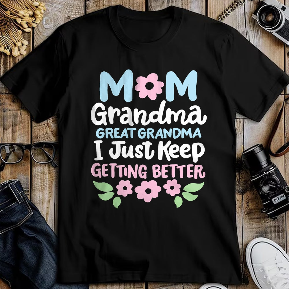 Best Grandma Shirt, Proud Grandma Unisex T-Shirt/Hoodie/Sweatshirt HLT00 - Great Grandma Great Grandmother T-Shirt (1)