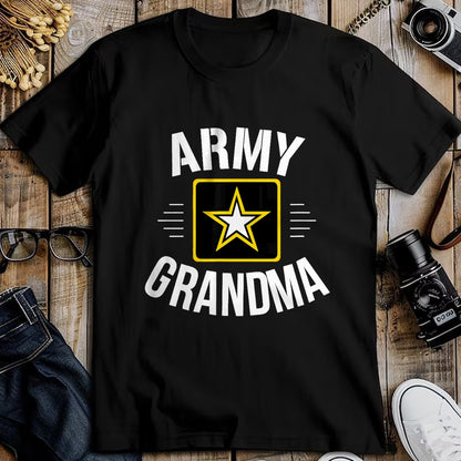 Best Grandma Shirt, Proud Grandma Unisex T-Shirt/Hoodie/Sweatshirt HLT00 - Army Grandma - T-Shirt