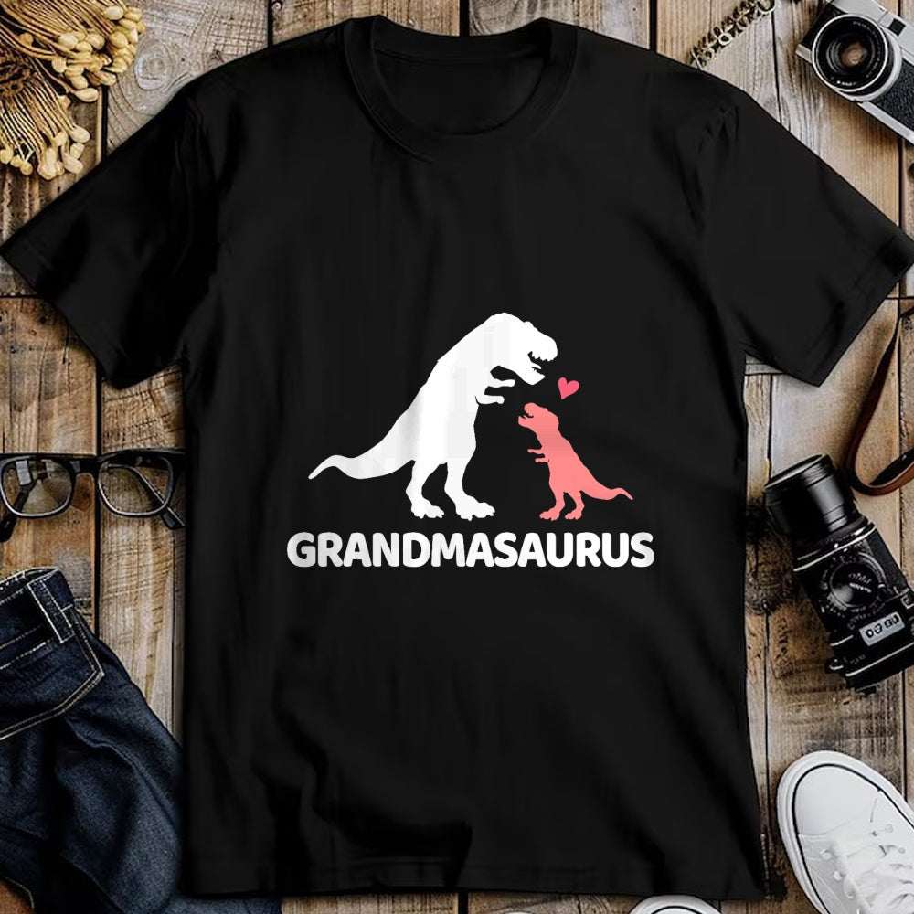 Best Grandma Shirt, Proud Grandma Unisex T-Shirt/Hoodie/Sweatshirt HLT00 - Grandmasaurus grandma dinosaur T-Shirt (1)