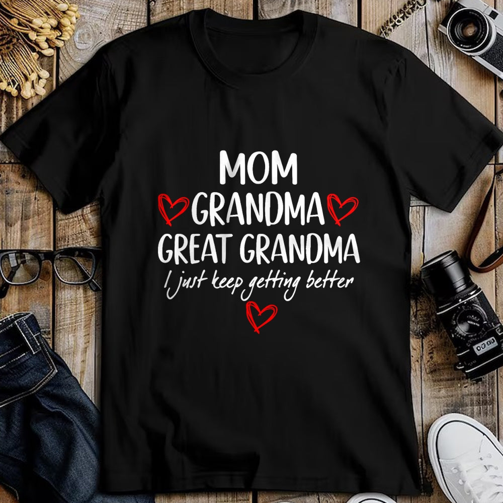 Best Grandma Shirt, Proud Grandma Unisex T-Shirt/Hoodie/Sweatshirt HLT00 - Gifts for Grandma from Grandkids Mom Grandma Great Grandma T-Shirt