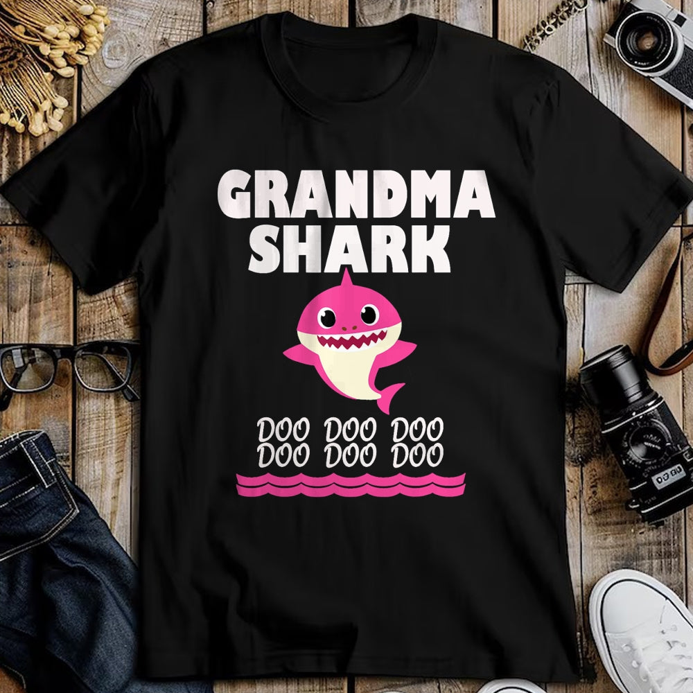 Best Grandma Shirt, Proud Grandma Unisex T-Shirt/Hoodie/Sweatshirt HLT00 - Funny Grandma shark t-shirt gift for grandma tee T-Shirt
