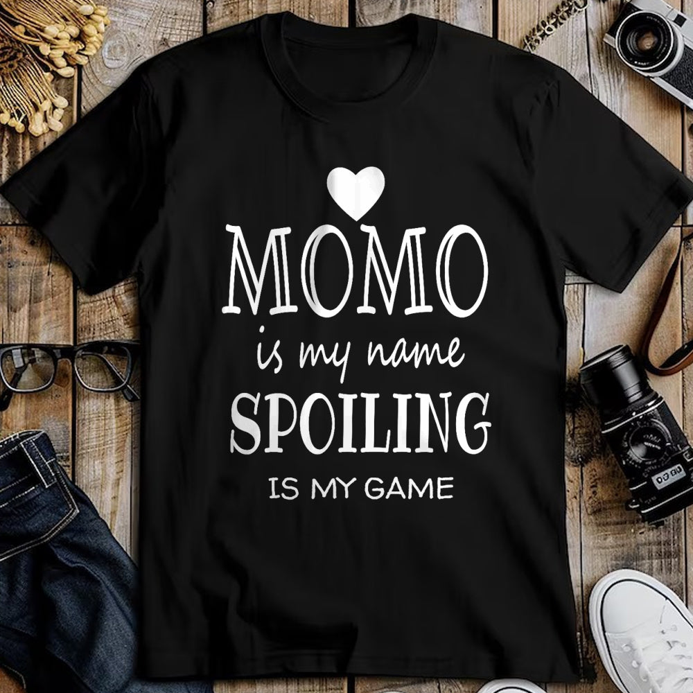 Best Grandma Shirt, Proud Grandma Unisex T-Shirt/Hoodie/Sweatshirt HLT00 - Momo Is My Name Special Grandma T-Shirt