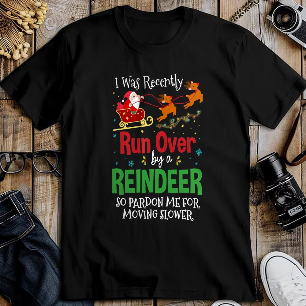 Best Grandma Shirt, Proud Grandma Unisex T-Shirt/Hoodie/Sweatshirt HLT00 - Grandma Got Run Over By A Reindeer Png T-Shirt