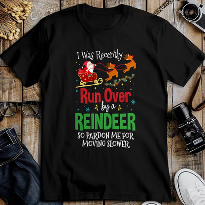 Best Grandma Shirt, Proud Grandma Unisex T-Shirt/Hoodie/Sweatshirt HLT00 - Grandma Got Run Over By A Reindeer Png T-Shirt