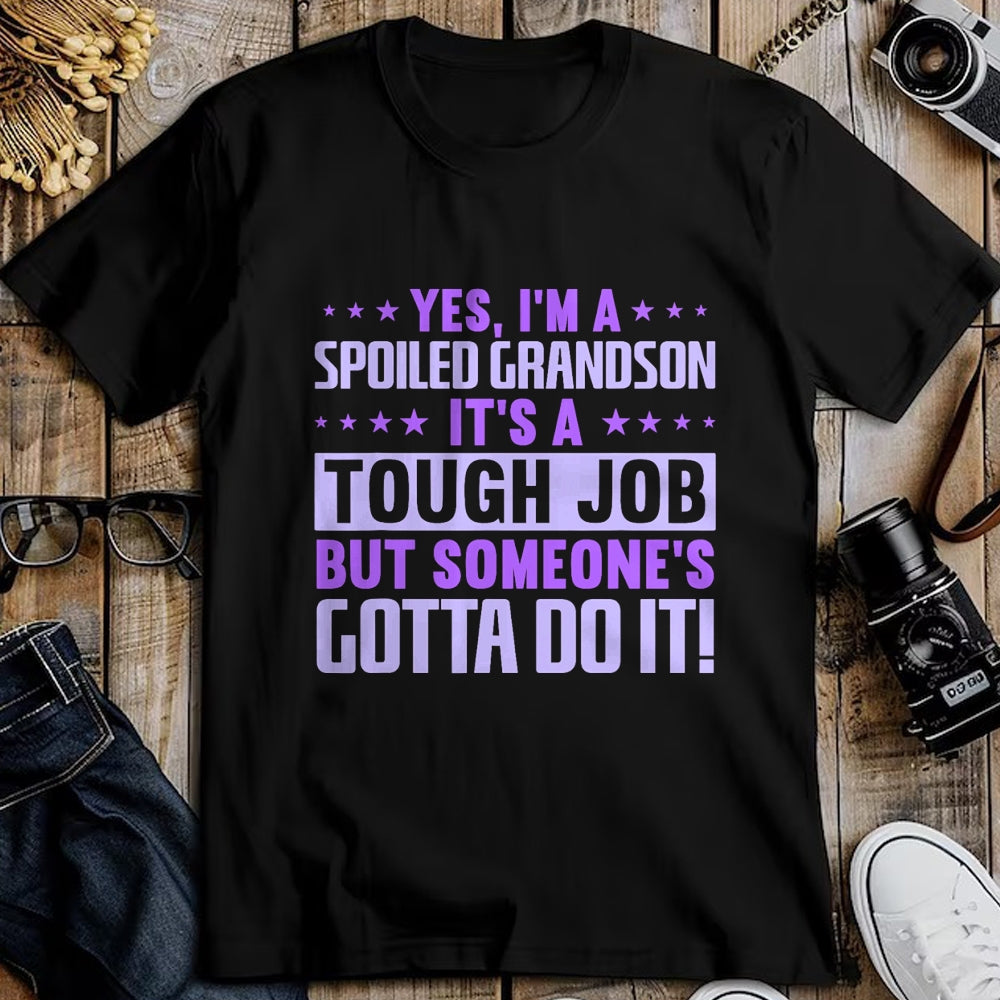 Best Grandma Shirt, Proud Grandma Unisex T-Shirt/Hoodie/Sweatshirt HLT00 - Grandparents Grandma Spoiled Grandson T-Shirt