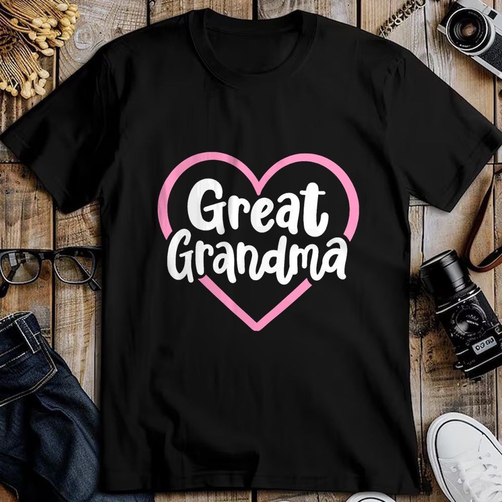 Best Grandma Shirt, Proud Grandma Unisex T-Shirt/Hoodie/Sweatshirt HLT00 - Great Grandma Great Grandmother T-Shirt