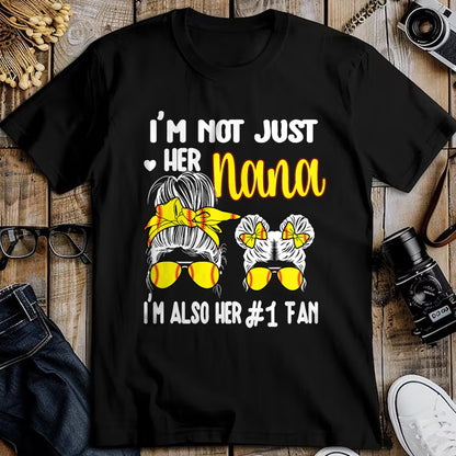 Best Grandma Shirt, Proud Grandma Unisex T-Shirt/Hoodie/Sweatshirt HLT00 - Softball Grandma Nana Granddaughter Softball Nana T-Shirt