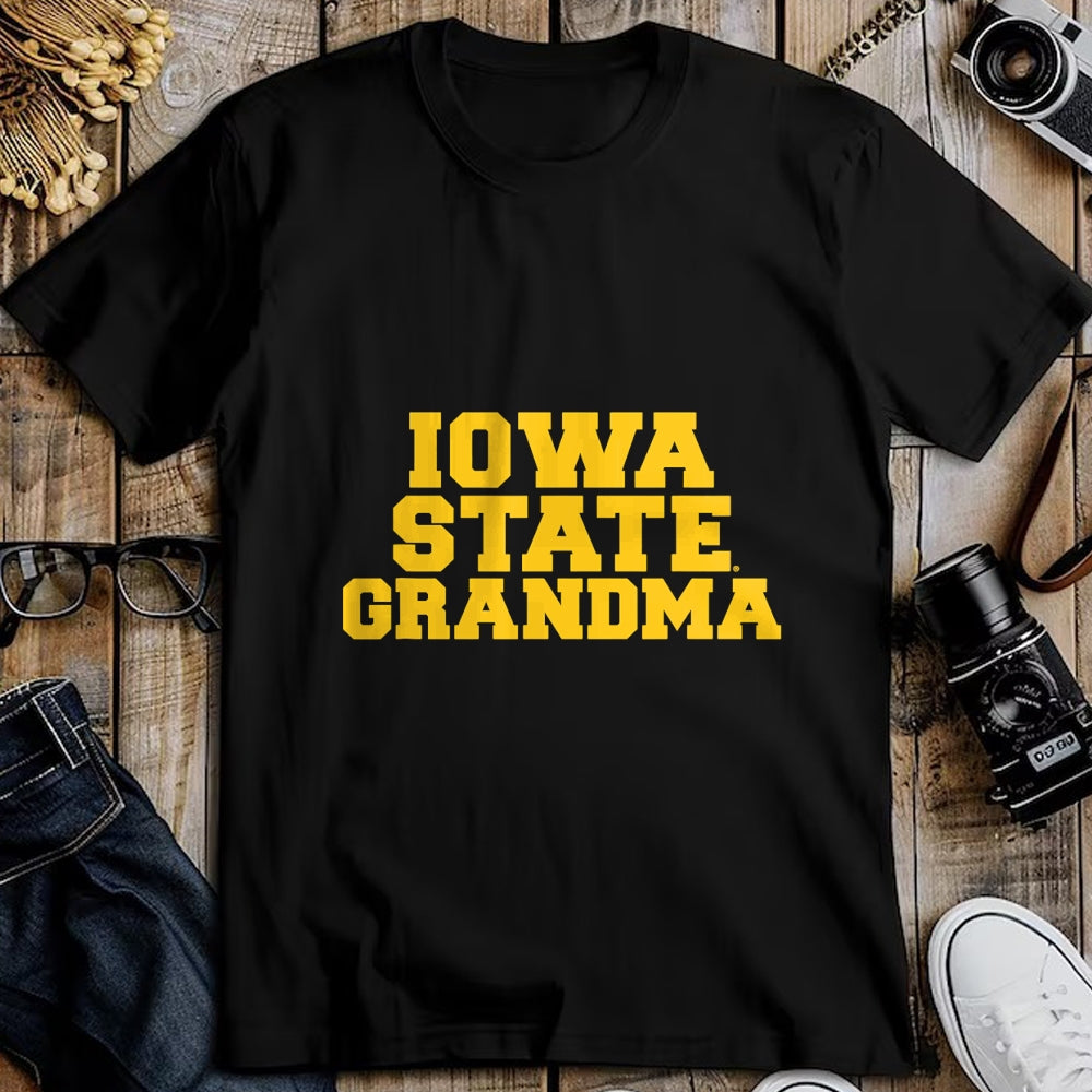 Best Grandma Shirt, Proud Grandma Unisex T-Shirt/Hoodie/Sweatshirt HLT00 - Iowa State University Cyclones Grandma T-Shirt