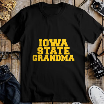 Best Grandma Shirt, Proud Grandma Unisex T-Shirt/Hoodie/Sweatshirt HLT00 - Iowa State University Cyclones Grandma T-Shirt