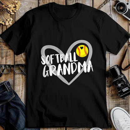 Best Grandma Shirt, Proud Grandma Unisex T-Shirt/Hoodie/Sweatshirt HLT00 - Softball Grandma T-Shirt