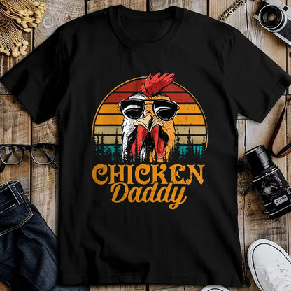Best Farmer Life Shirt, Funny Farmer UnisexT-Shirt/Hoodie/Sweatshirt HLT00 - Chicken Daddy Vintage Poultry Farmer Funny Fathers Day Mens T-Shirt