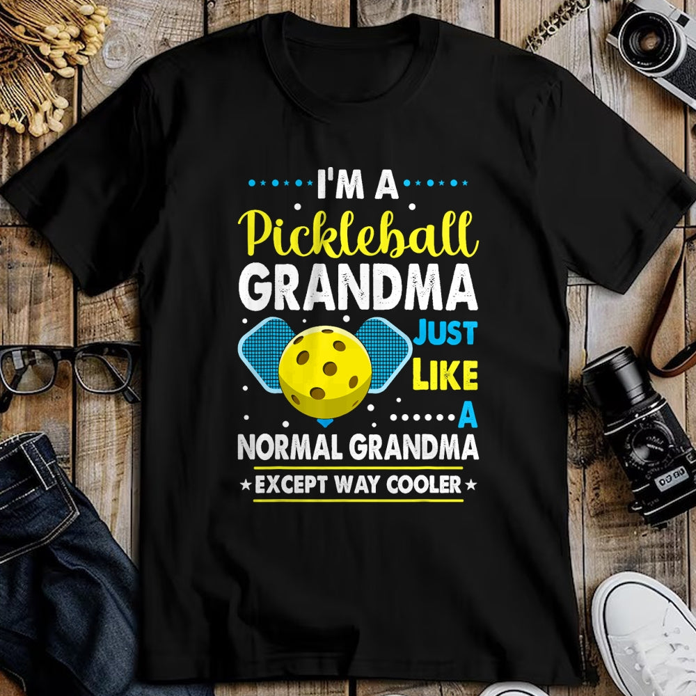 Best Grandma Shirt, Proud Grandma Unisex T-Shirt/Hoodie/Sweatshirt HLT00 - Funny Pickleball Grandma Pickleball Player T-Shirt
