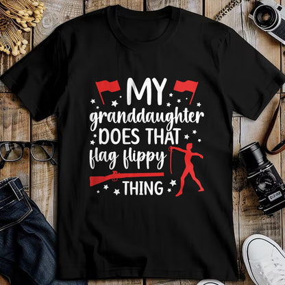 Best Grandma Shirt, Proud Grandma Unisex T-Shirt/Hoodie/Sweatshirt HLT00 - My Granddaughter Color Guard Grandma Of A Color Guard Member T-Shirt