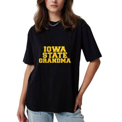 Best Grandma Shirt, Proud Grandma Unisex T-Shirt/Hoodie/Sweatshirt HLT00 - Iowa State University Cyclones Grandma T-Shirt