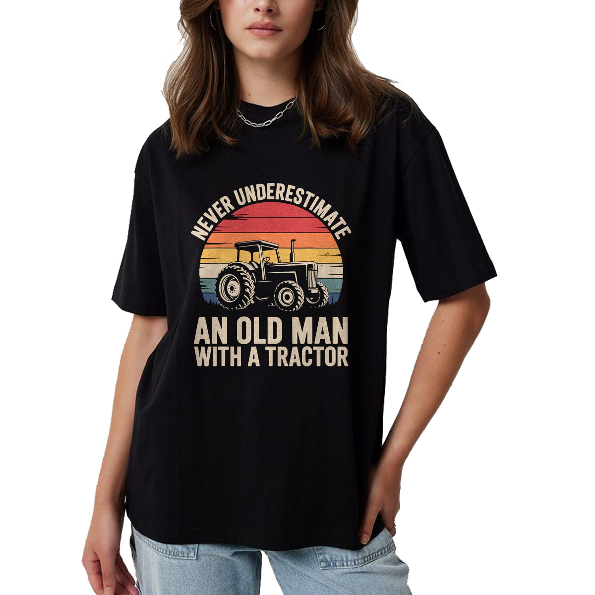 Best Farmer Life Shirt, Funny Farmer UnisexT-Shirt/Hoodie/Sweatshirt HLT00 - Best Tractor Art for Men Boys Dad Farmer Tractor Driver T-Shirt (1)