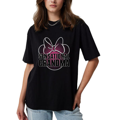 Best Grandma Shirt, Proud Grandma Unisex T-Shirt/Hoodie/Sweatshirt HLT00 - Disney Mickey And Friends Sensational Grandma T-Shirt