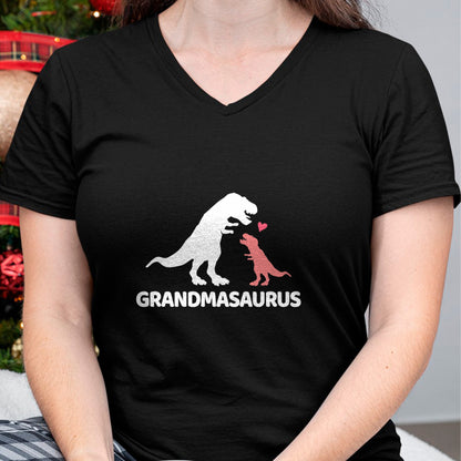 Best Grandma Shirt, Proud Grandma Unisex T-Shirt/Hoodie/Sweatshirt HLT00 - Grandmasaurus grandma dinosaur T-Shirt (1)
