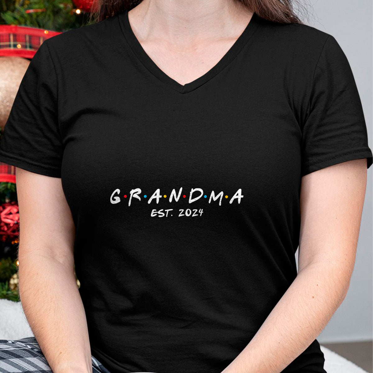 Best Grandma Shirt, Proud Grandma Unisex T-Shirt/Hoodie/Sweatshirt HLT00 - Soon to Be Grandma 2024 Gift Promoted to Grandma Est 2024 T-Shirt