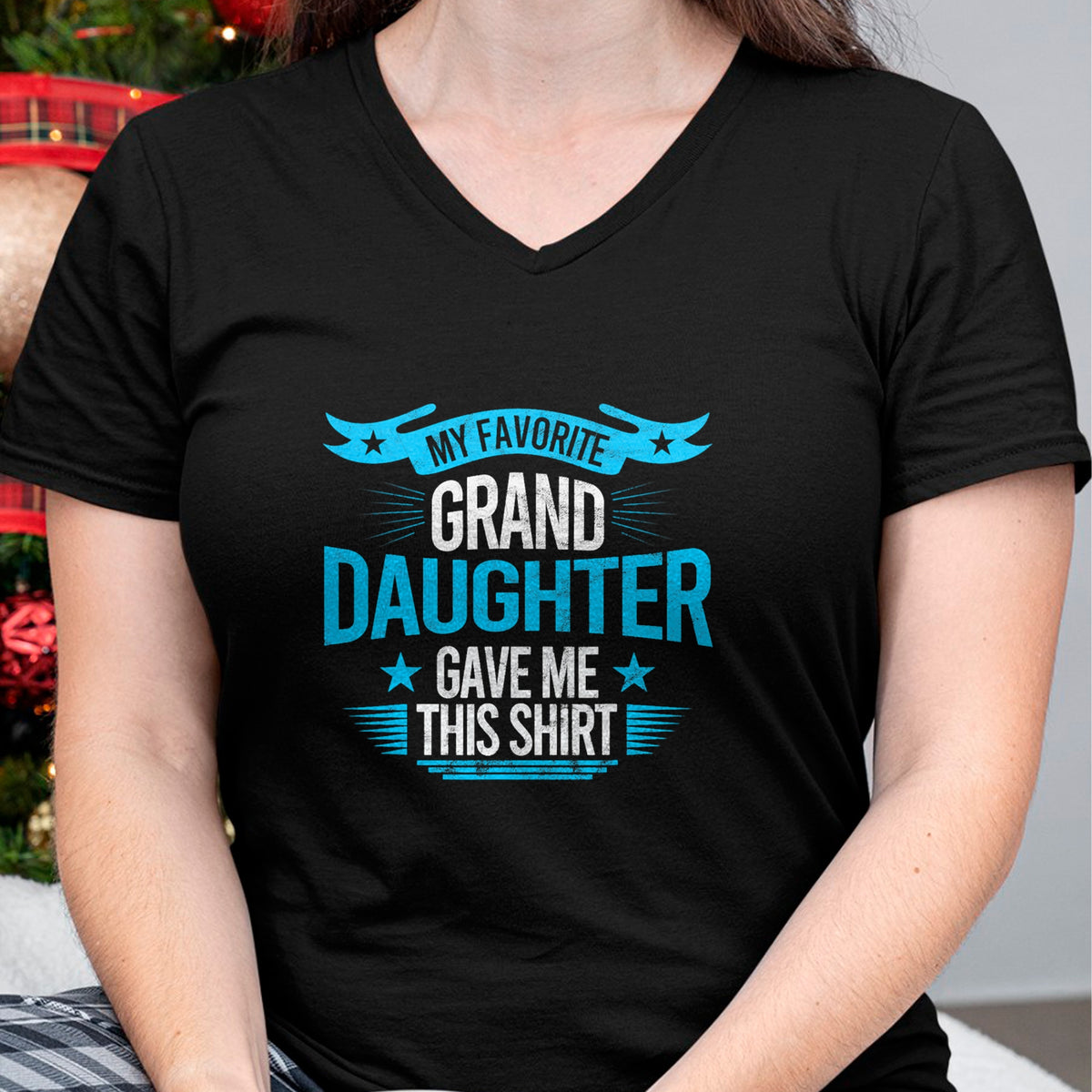 Best Grandma Shirt, Proud Grandma Unisex T-Shirt/Hoodie/Sweatshirt HLT00 - My Favorite Granddaughter Gave Me Grandparent T shirt gift T-Shirt
