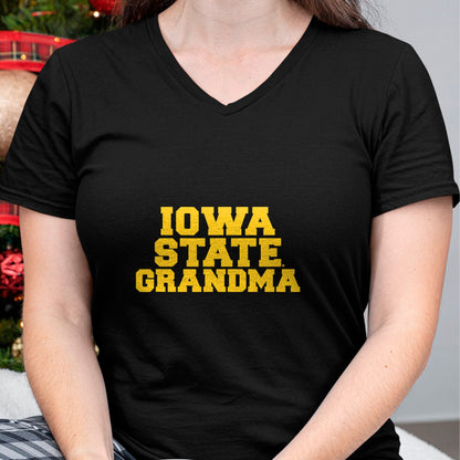 Best Grandma Shirt, Proud Grandma Unisex T-Shirt/Hoodie/Sweatshirt HLT00 - Iowa State University Cyclones Grandma T-Shirt