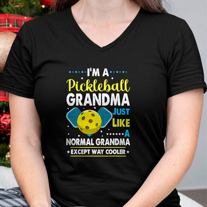 Best Grandma Shirt, Proud Grandma Unisex T-Shirt/Hoodie/Sweatshirt HLT00 - Funny Pickleball Grandma Pickleball Player T-Shirt