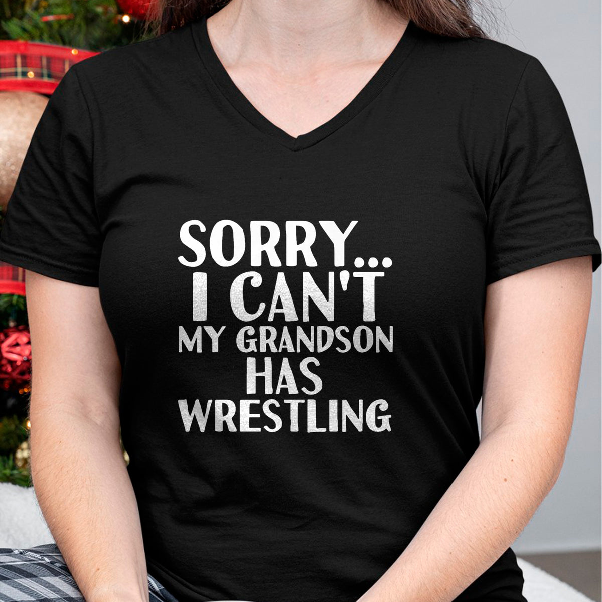 Best Grandma Shirt, Proud Grandma Unisex T-Shirt/Hoodie/Sweatshirt HLT00 - Grandpa Grandma  My Grandson Has Wrestling T-Shirt