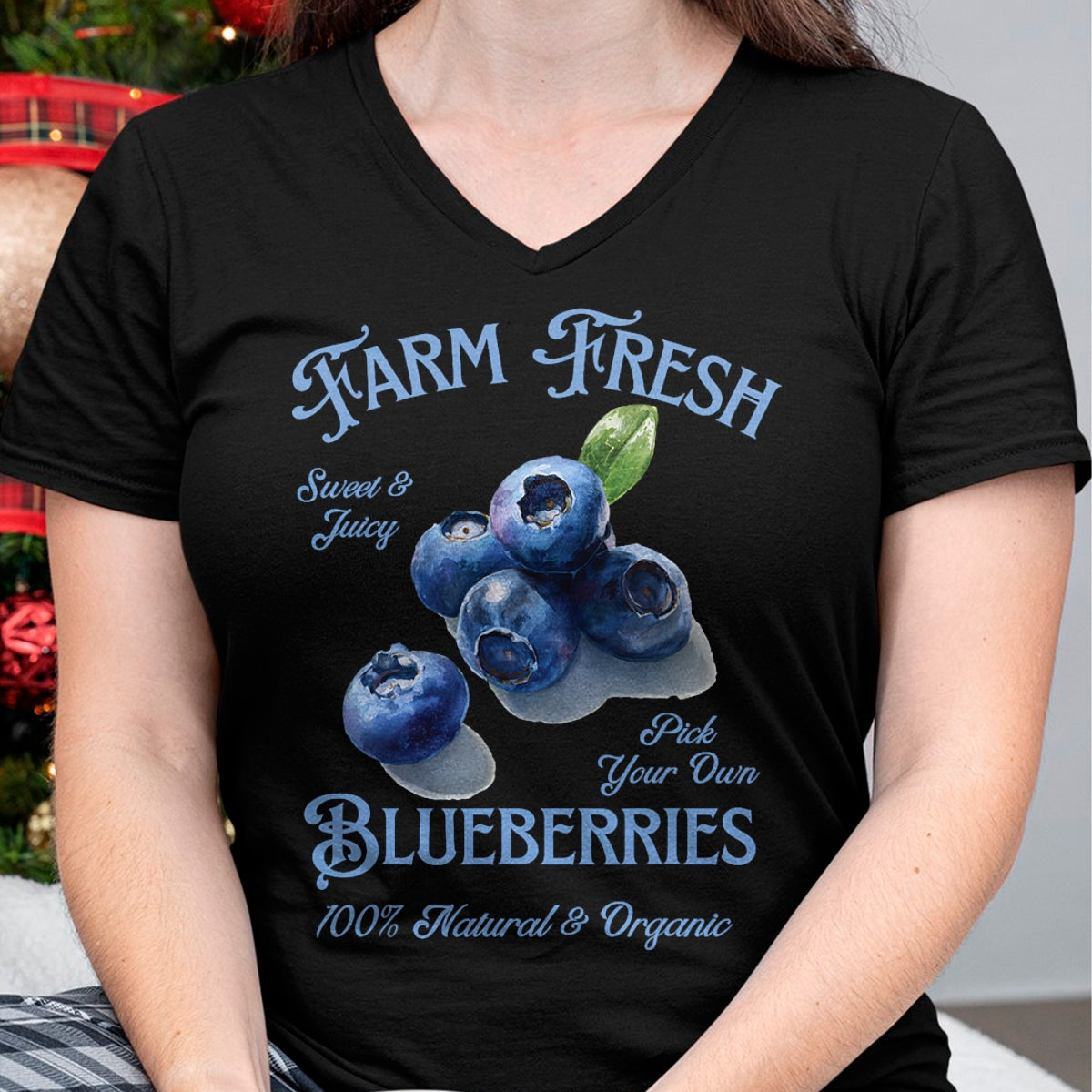 Best Farmer Life Shirt, Funny Farmer UnisexT-Shirt/Hoodie/Sweatshirt HLT00 - Blueberries T-Shirt