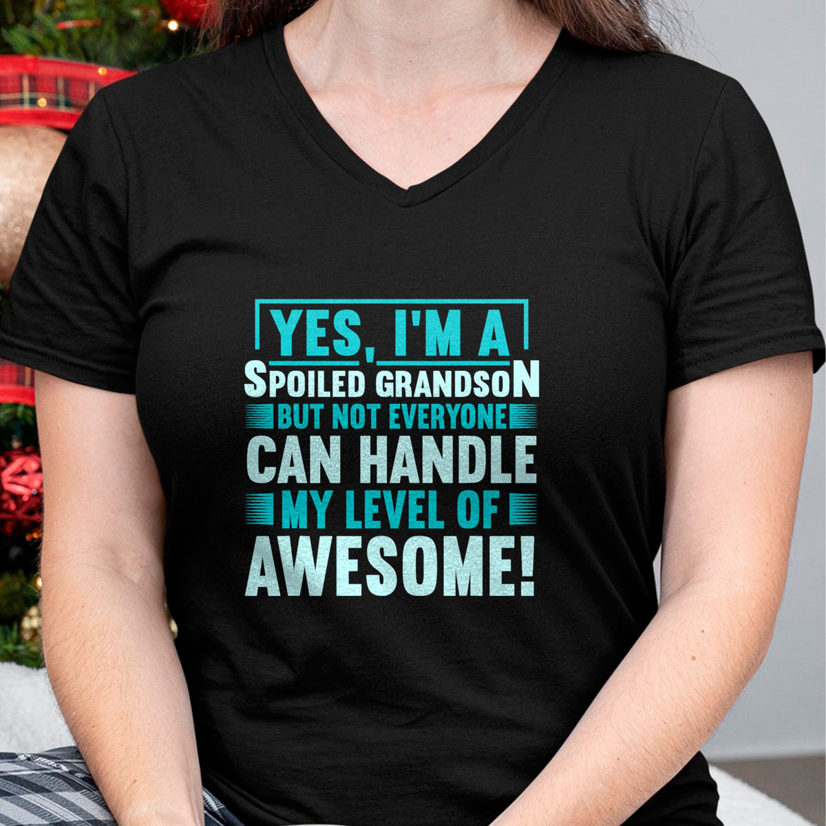 Best Grandma Shirt, Proud Grandma Unisex T-Shirt/Hoodie/Sweatshirt HLT00 - Grandma Spoiled Grandson Grandparents T-Shirt