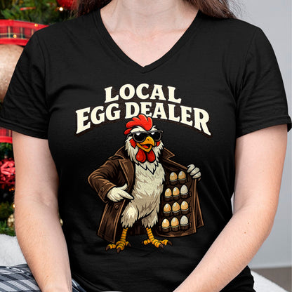 Best Farmer Life Shirt, Funny Farmer UnisexT-Shirt/Hoodie/Sweatshirt HLT00 - Chicken Farmer Local Egg Dealer Rancher Farm Dad Men Women T-Shirt