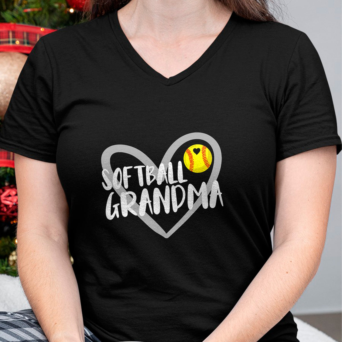 Best Grandma Shirt, Proud Grandma Unisex T-Shirt/Hoodie/Sweatshirt HLT00 - Softball Grandma T-Shirt
