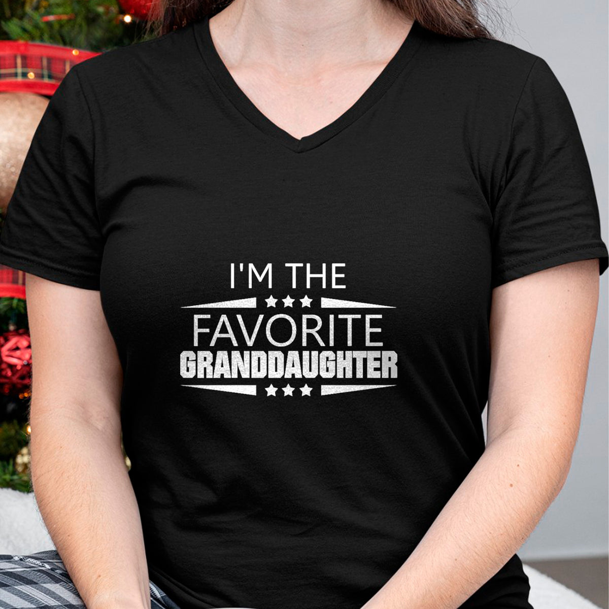 Best Grandma Shirt, Proud Grandma Unisex T-Shirt/Hoodie/Sweatshirt HLT00 - I'm The Favorite Granddaughter T-Shirt